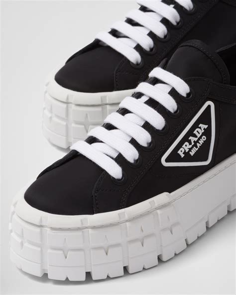 prada double wheel trainers|prada shoes.